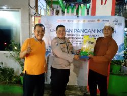 Polsek Cempaka Putih Gelar Gerakan Pangan Murah, Wujud Kepedulian Polri untuk Masyarakat
