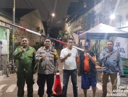 Aiptu Dwi Yulianto Ajak Petugas Satkamling RW 08 Tingkatkan Kewaspadaan Jelang Pagi Hari