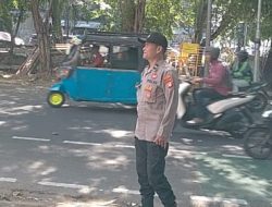 Patko 1012 Laksanakan Pengaturan Lalu Lintas dan Antisipasi Kejahatan Jalanan di Kawasan Cideng