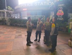 Patroli “Jaga Jakarta” di Kawasan Bundaran HI Bersama Patroli Cipkon Menteng, Antisipasi Kerawanan Dan Guankamtibmas