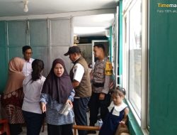 POLSEK SENEN BERSAMA TIGA PILAR MONITORING GIAT POSYANDU LANSIA DAN BALITA DI KELURAHAN BUNGUR
