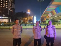 Patroli Jelang Pagi, Polsek Kemayoran Tegaskan Komitmen Jaga Jakarta Aman dan Kondusif