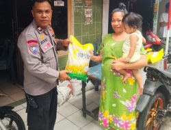 Bhabinkamtibmas Benhil Gelar Pangan Murah di Pos RW 07, 180 KG Beras SPHP Terjual Untuk Warga