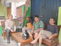 Bangun Sinergi dengan Pemuda, Bhabinkamtibmas Kampung Rawa Ajak Karang Taruna Jaga Kondusifitas Wilayah