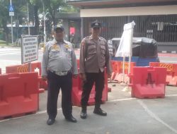 Patroli Kewilayahan Polsek Metro Gambir di Area Perparkiran IRTI: Wujud Nyata Kehadiran Polri di Tengah Masyarakat