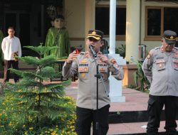 Kapolsek Kemayoran Pimpin Apel Siaga Kamtibmas, Ajak Warga Bersatu “Jaga Jakarta”