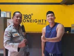 Bhabinkamtibmas Pasar Baru Imbau Warga Waspada Curanmor Di Perparkiran