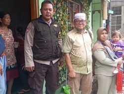 Kepedulian Polsek Sawah Besar Di Posyandu RW.04 Karang Anyar