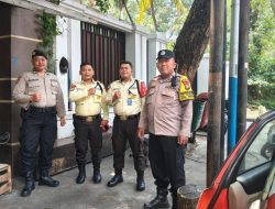 Bhabinkamtibmas Gondangdia Patroli Dialogis di Kediaman Dubes Arab Saudi, Perkuat Sinergi Pengamanan