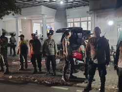 Patroli Cipkon Menteng Sisir Kantor Penghubung Sulawesi Tenggara, Antisipasi Kerawanan Malam dan Guankamtibmas