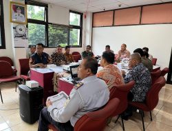 Wakapolsek Johar Baru Hadiri Rapat Persiapan Penertiban Objek Penunda Pajak Daerah