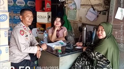Kapolsubsektor Tanah Tinggi Patroli Dialogis, Antisipasi Tawuran di Tanah Tinggi