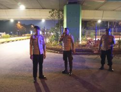 Patroli Jelang Subuh, Polsek Kemayoran Antisipasi Balap Liar dan Tawuran Warga