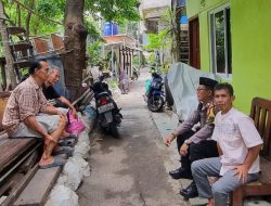 Jaga Jakarta, Wujudkan Lingkungan Aman, Polisi Sambangi Warga RT 17/05 Karet Tengsin