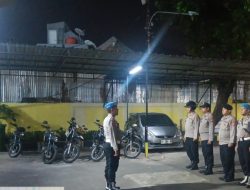 Polsek Johar Baru Gelar Apel Patroli Sekala Sedang Antisipasi Guantibmas
