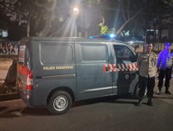 Polsek Kemayoran Sisir Titik Rawan Saat Patroli Dini Hari, Pastikan Wilayah Aman dan Kondusif
