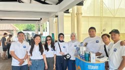 BRI saat ambil bagian menjadi sponsor Tournamen Padel Anniversay Hijoo Salad yang digelar di Requette Temple Padel