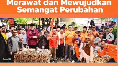 Dewan Pimpinan Cabang (DPC) Gerakan Rakyat Kramat Jati menggelar kegiatan “Ngopi di Condet”