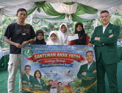 PEWARIS Perkuat Kepedulian Sosial Lewat Santunan Anak Yatim