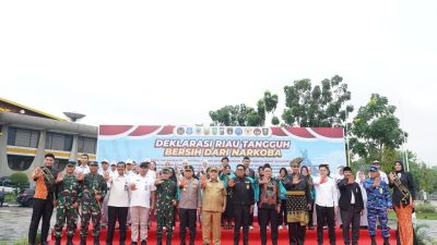 Riau Bentuk Satgas Anti Narkoba, Gubernur dan Kapolda Tegaskan Perang Tanpa Kompromi