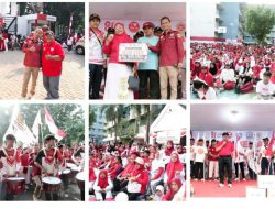 3.000 Warga RW 02 Pondok Bambu Tumpah Ruah di Jalan Sehat HUT ke-81 RI*