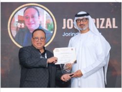 Hadirkan Profesionalisme Kerja dan Kepemimpinan Bertanggung Jawab, Direktur Jorindo Agung Raih Award Business Frontier