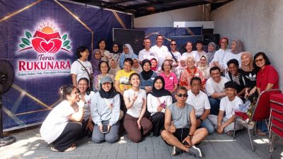Puluhan Lansia di Kompleks Griya Wartawan Ikuti Pertemuan Ketiga Teras Rukunara